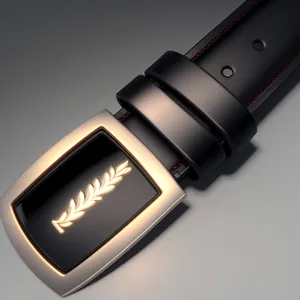 Black Digital Watch: Modern Timepiece with Fastening Buckle