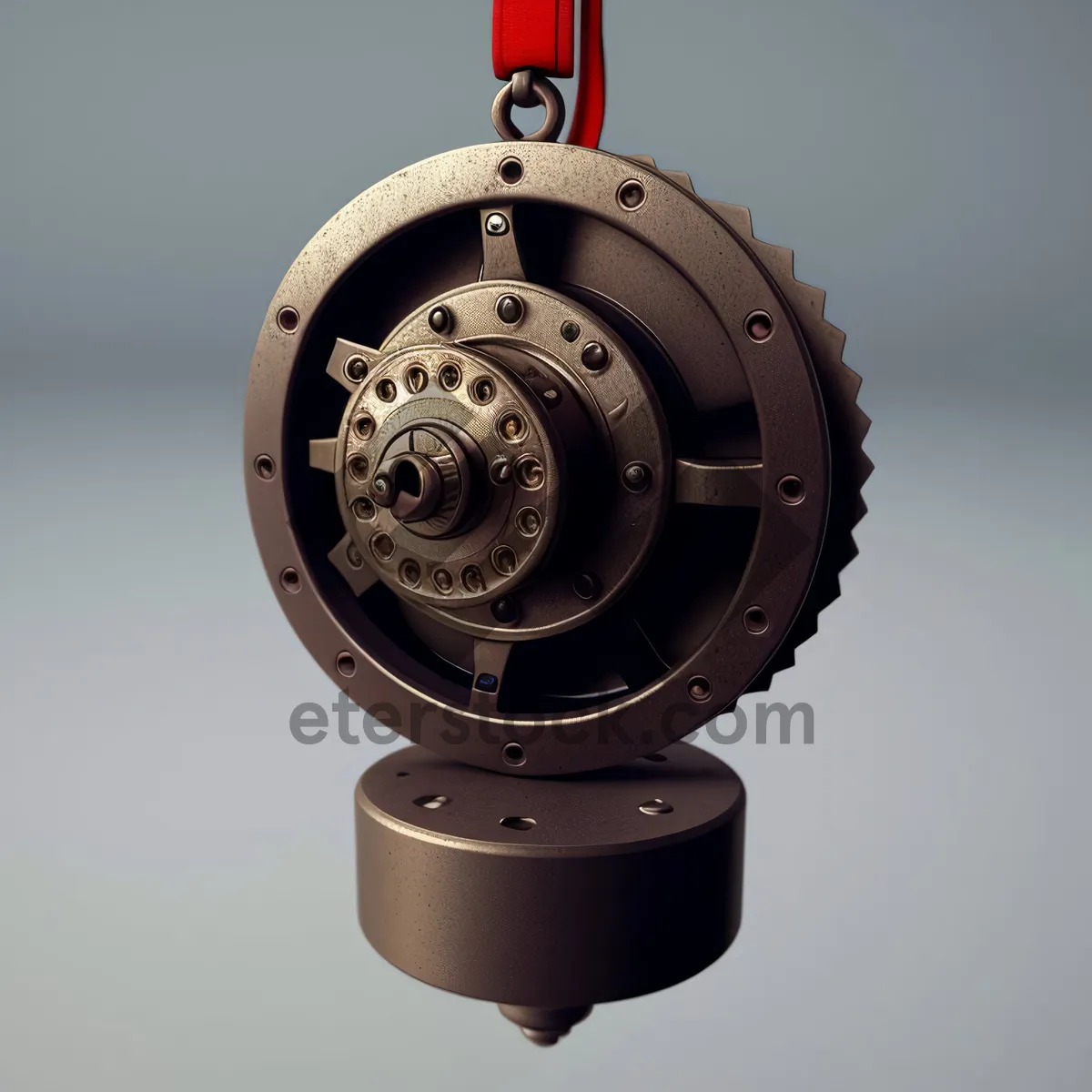 Picture of Metal Gear Pulley: Machine Mechanism in 3D