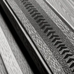 Piano keyboard with beautiful binding texture