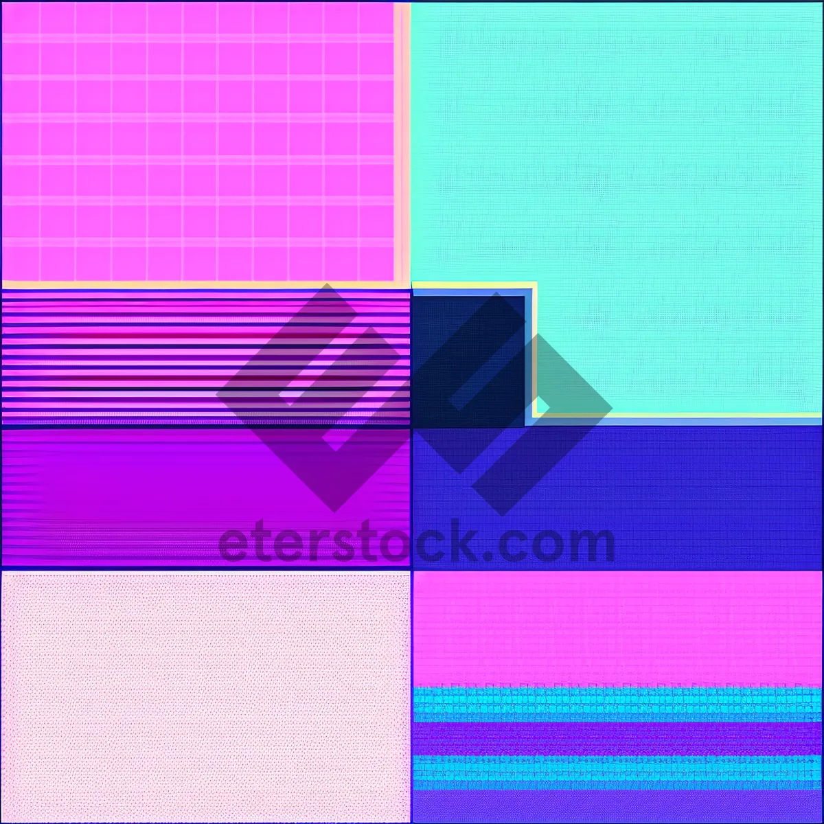 Picture of Vibrant Graphic Checkered Design Wallpaper