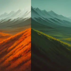 Serenity at Sundown: Desert Dunes under Golden Skies