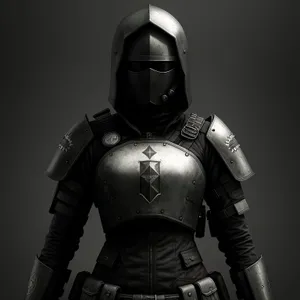Warrior's Battle-ready Shield and Helmet