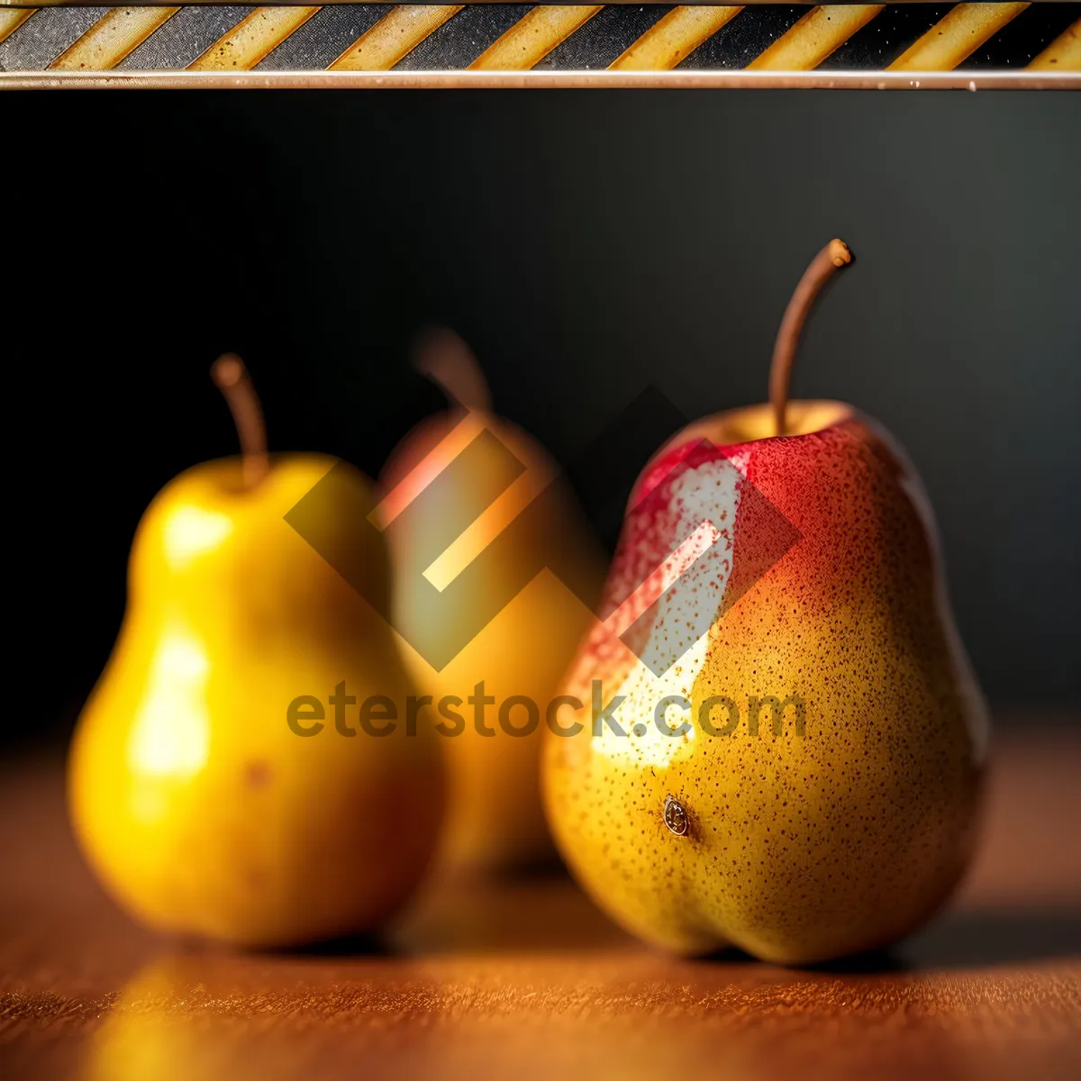 Picture of Yellow Ripe Pear - Juicy and Delicious Edible Fruit