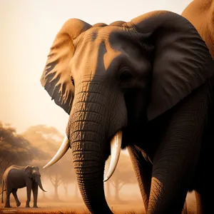 Gentle Giants in the Wild: Majestic Elephants of the Safari