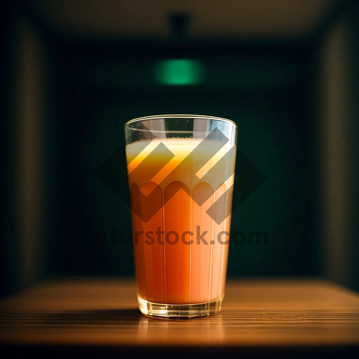 Picture of Refreshing Bubble Glass Lager with Frothy Foam