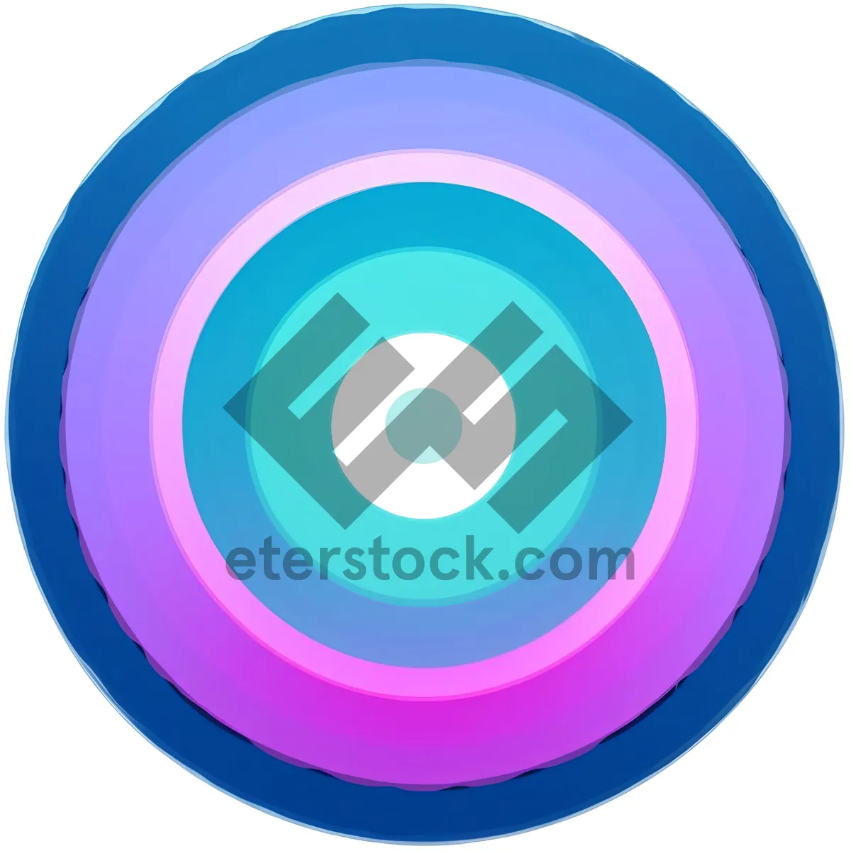 Picture of Glossy Web Buttons Set with Icon Symbols