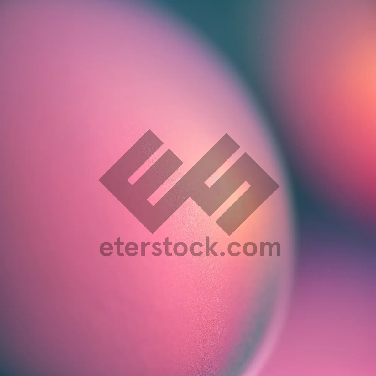 Picture of Shiny Glass Sphere Icon with Bright Reflection in 3D