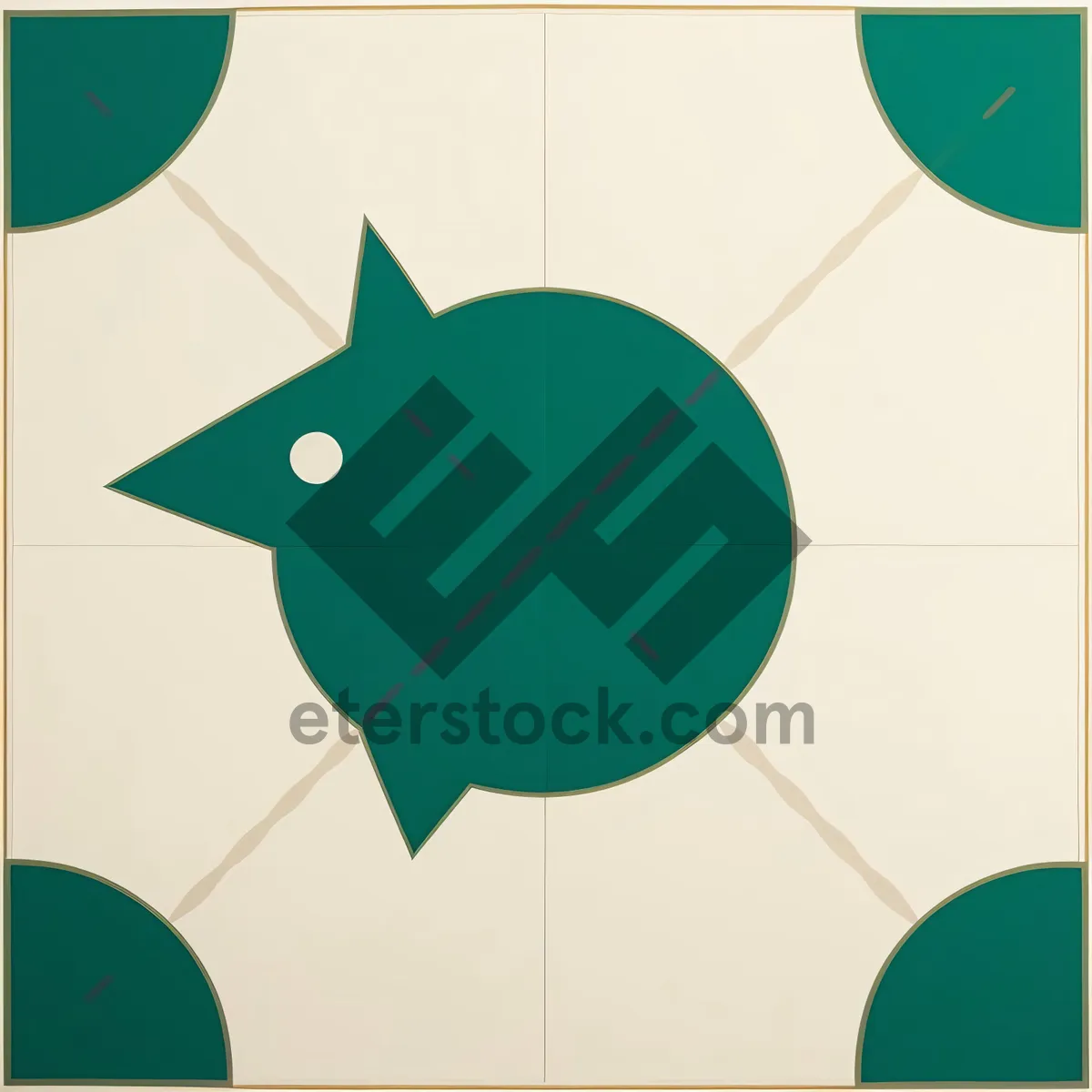 Picture of 3D Recycle Sign Icon - Environmental Arrow Graphic