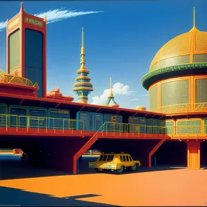 Golden Mosque, Majestic Symbol of Faith