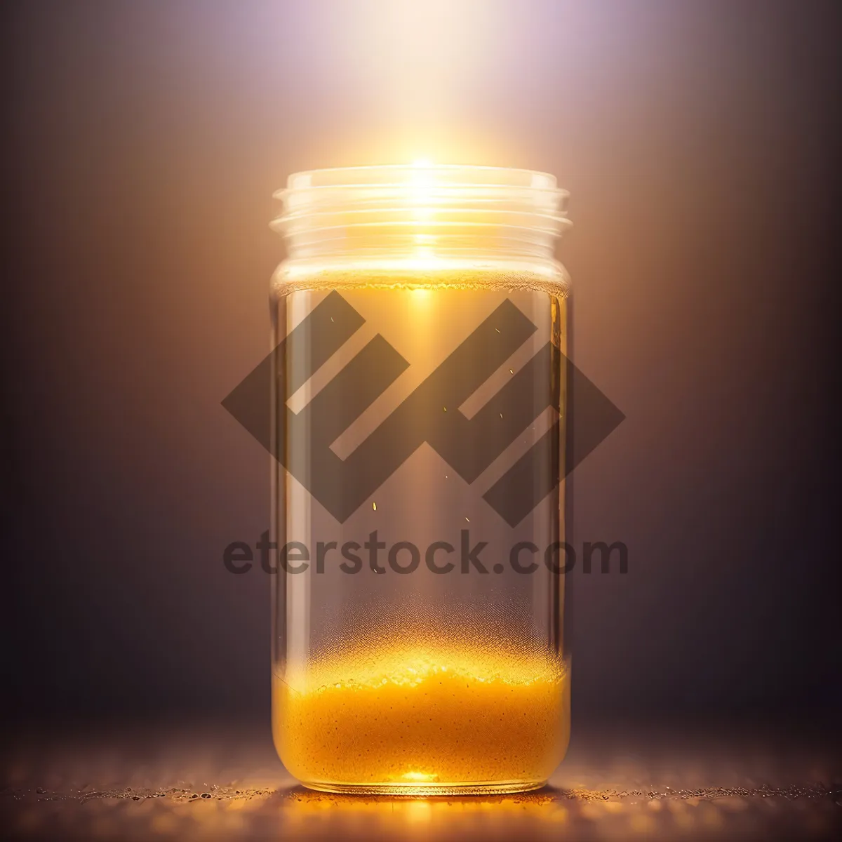 Picture of Refreshing Cold Golden Lager Beer in Frosted Glass