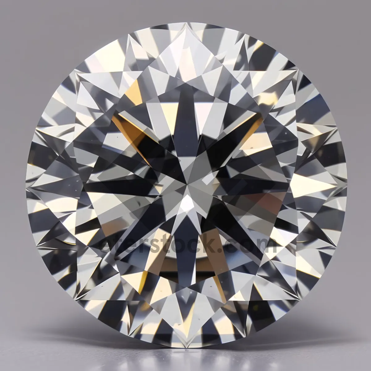 Picture of Dazzling 3D Diamond Crystal: Gem of Brilliance