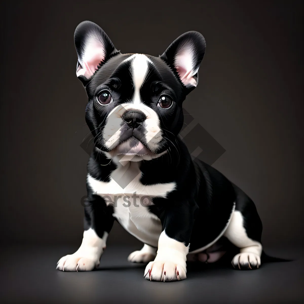 Picture of Bulldog Puppy: Adorable Wrinkled Companion