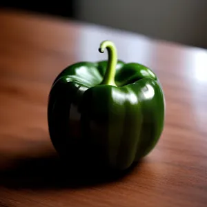 Healthy Green Apple and Pepper Snack