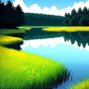 Serenity in Nature's Canvas