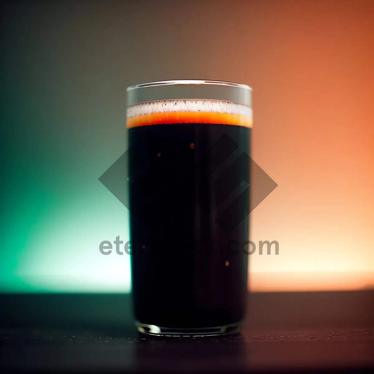 Picture of Golden Lager in Frosted Beer Glass