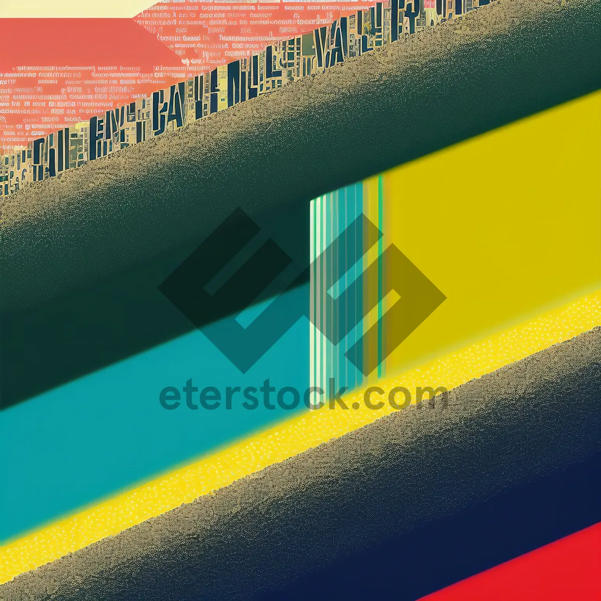 Picture of Flag Railing Pattern - Symbolic Design