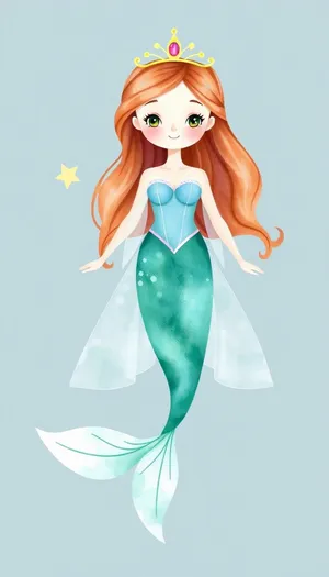 Princess Cartoon Character Clip Art