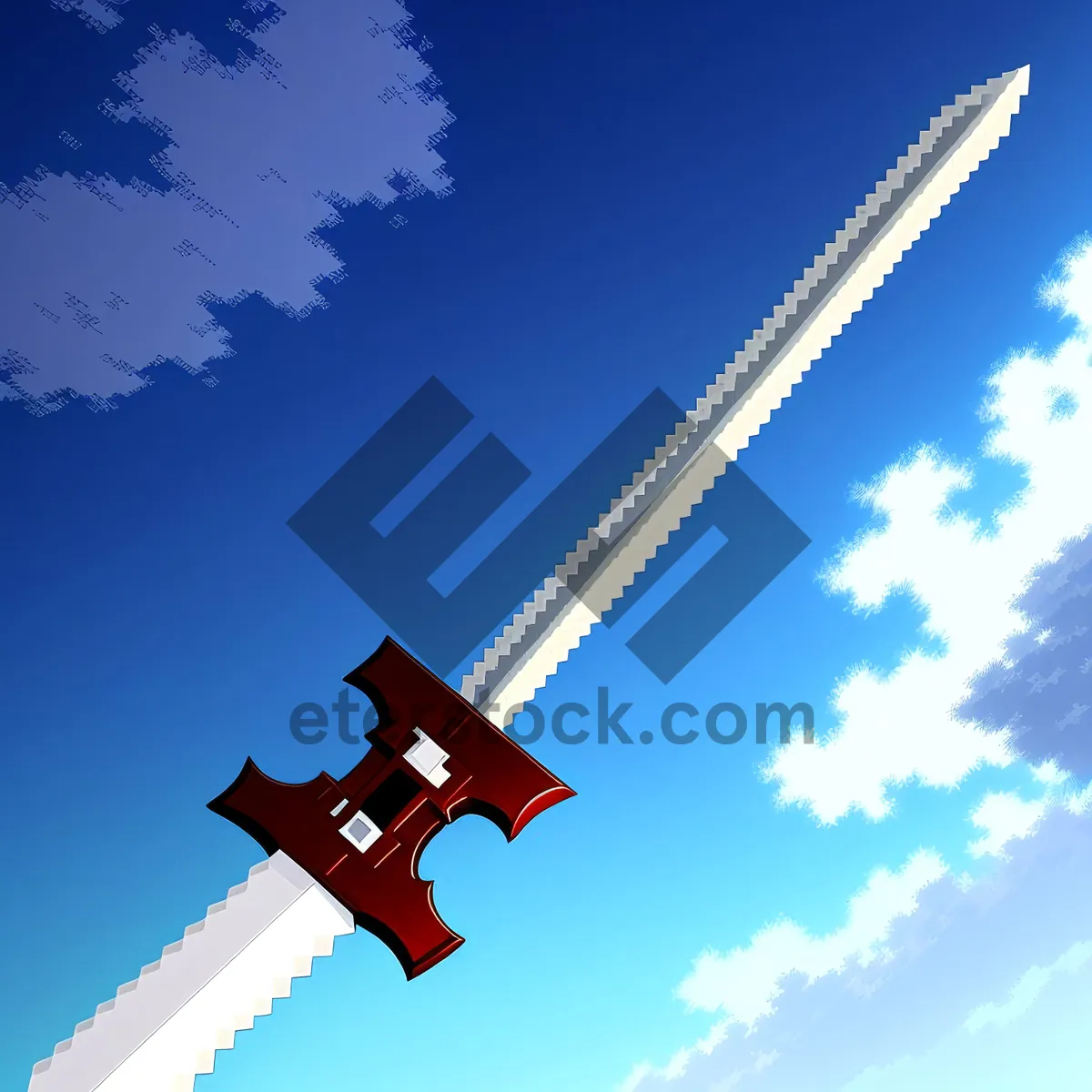 Picture of Skybound: Jet soaring through the clouds