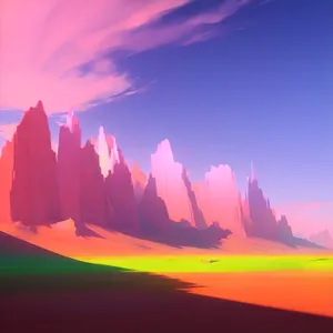 Serene Sunrise over Vast Rural Meadow