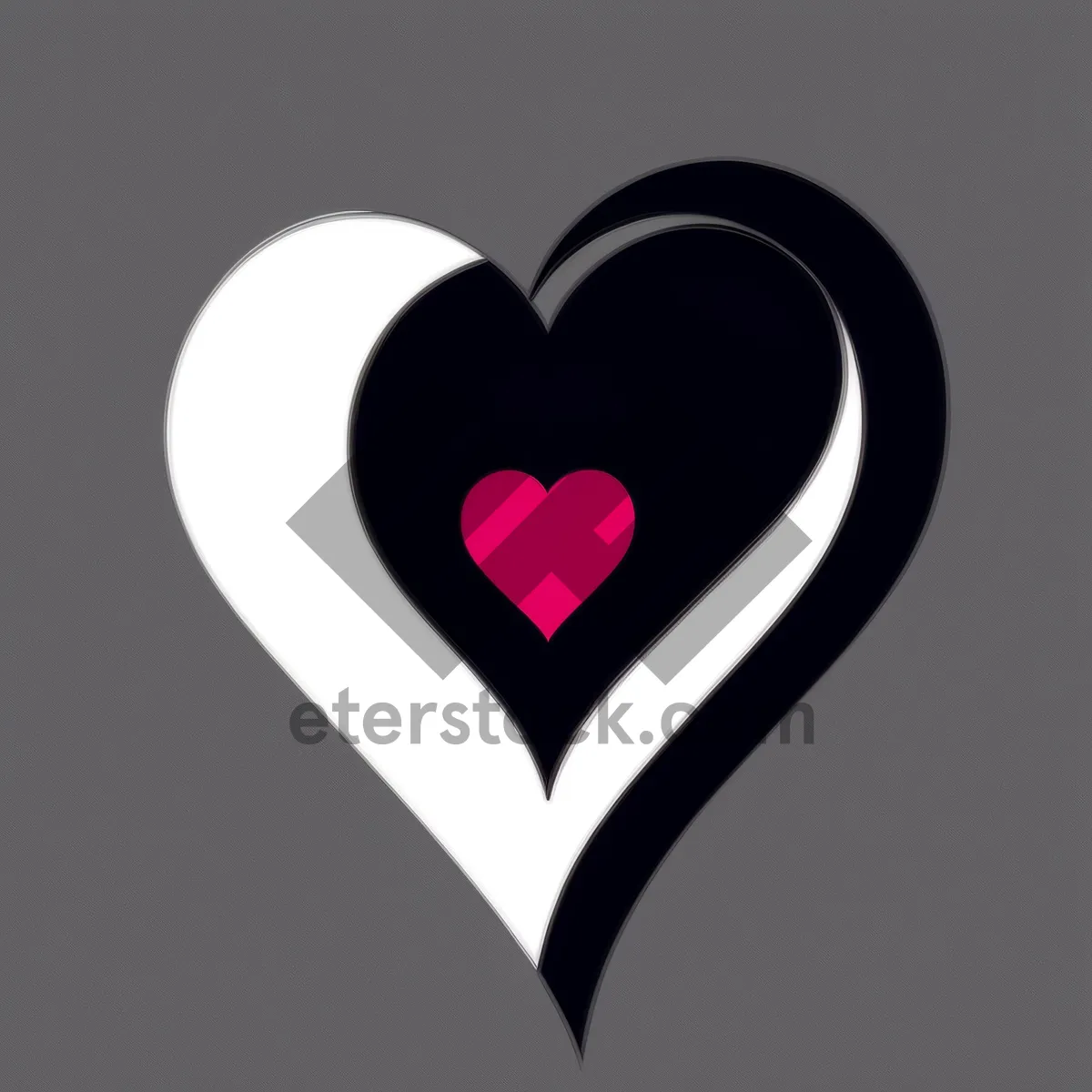 Picture of Valentine's Day Love Symbol Heart Shape Art