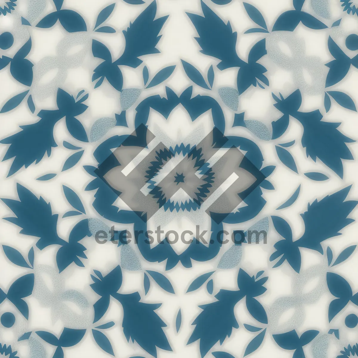 Picture of Winter Snowflake Pattern Background Texture Icon