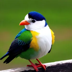 Wild Duck with Majestic Feathers and Beak