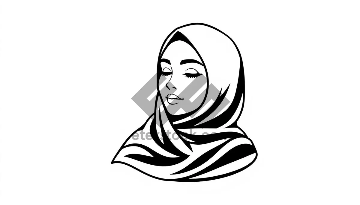 Picture of Cartoon Housewife with Trendy Haircut Clip Art