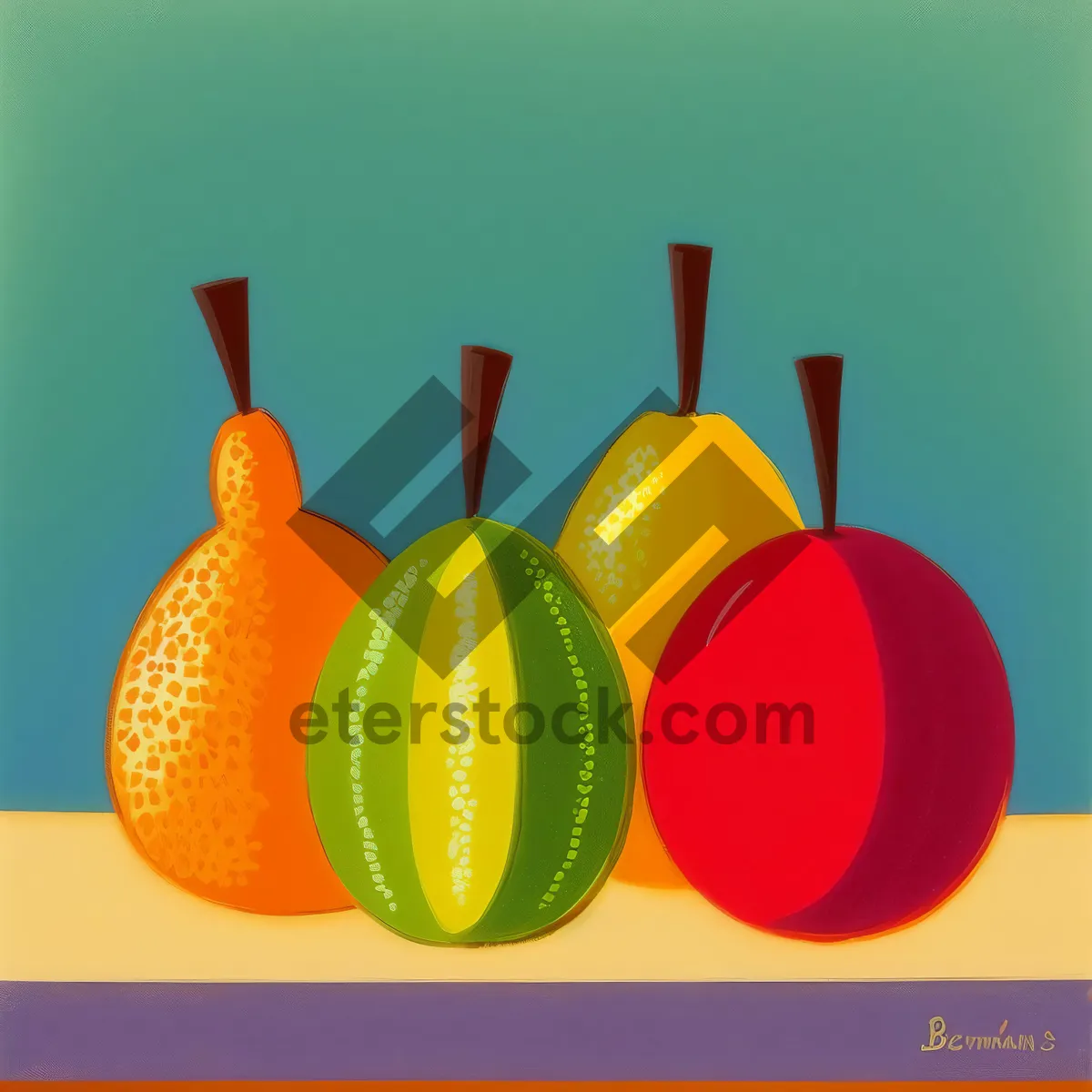 Picture of Fresh and Juicy Citrus Fruit Slices