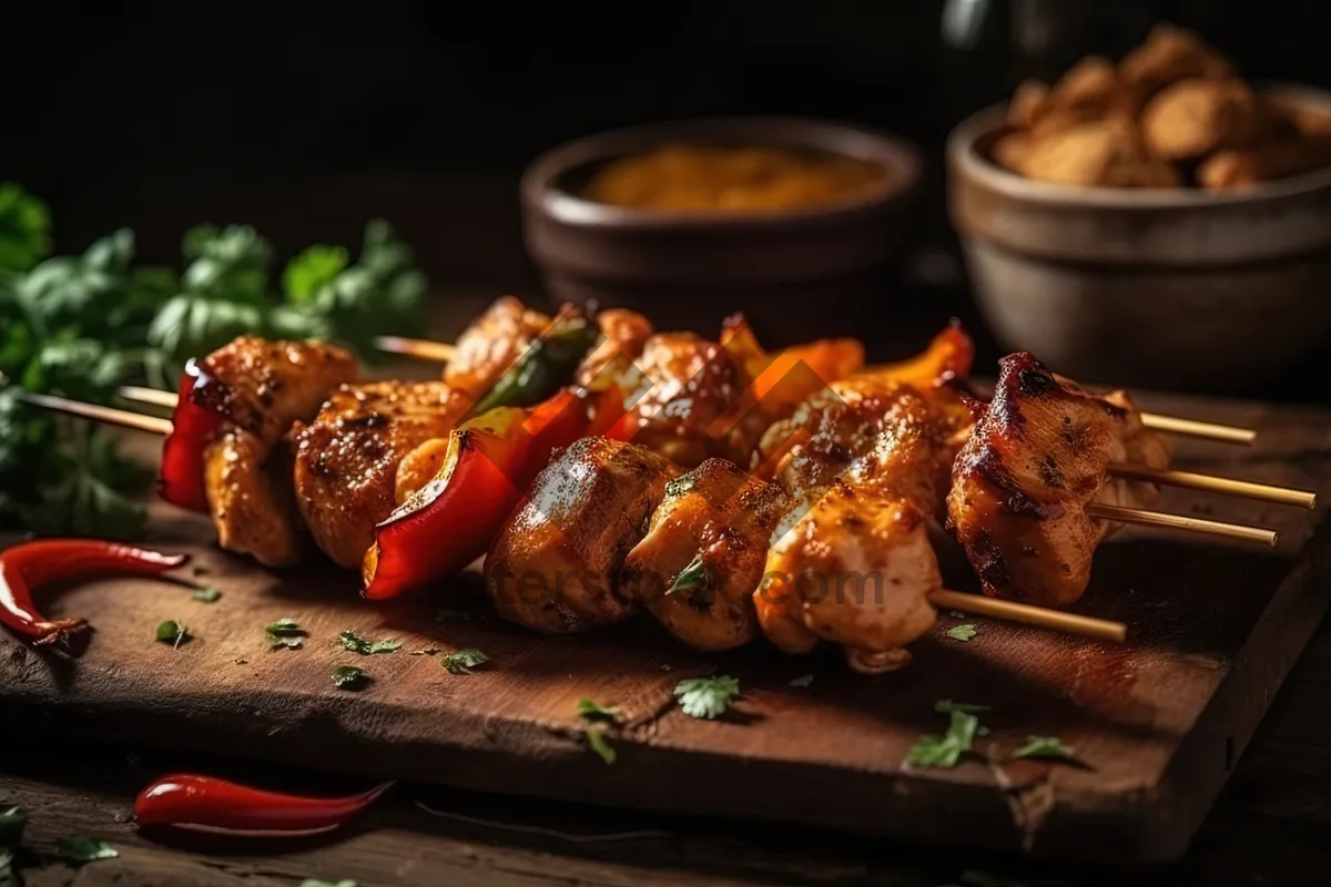 Picture of Sizzling BBQ Steak with Spicy Rosemary Sauce