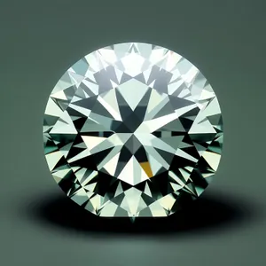 Shimmering Gemstone: Luxurious Crystal Brilliance