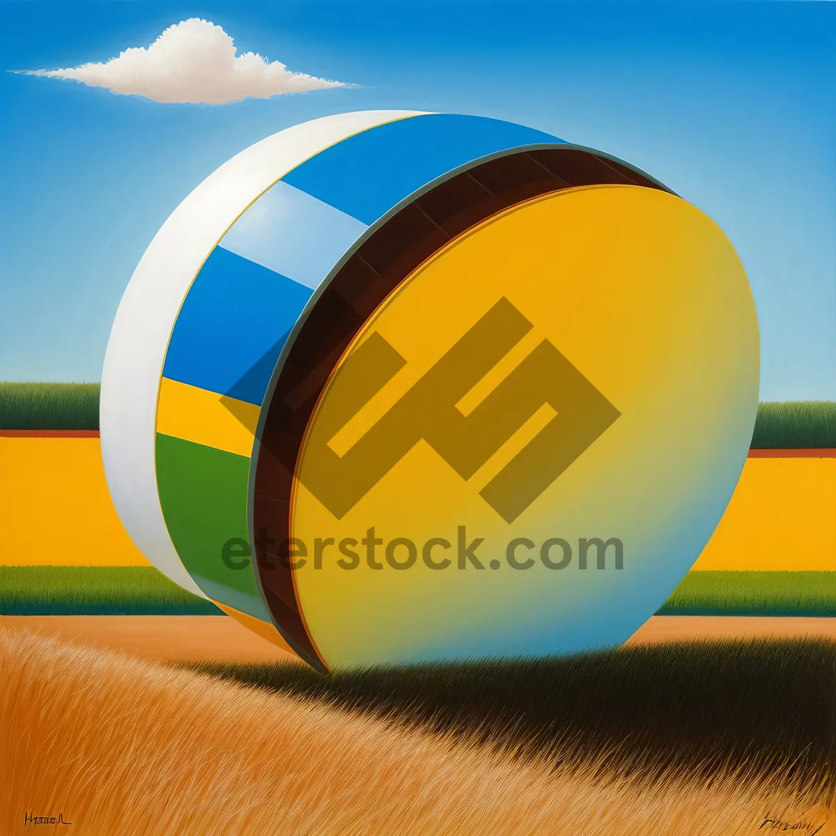 Picture of World Flag Balloon: Symbolic Graphic Art of Nations in Competition