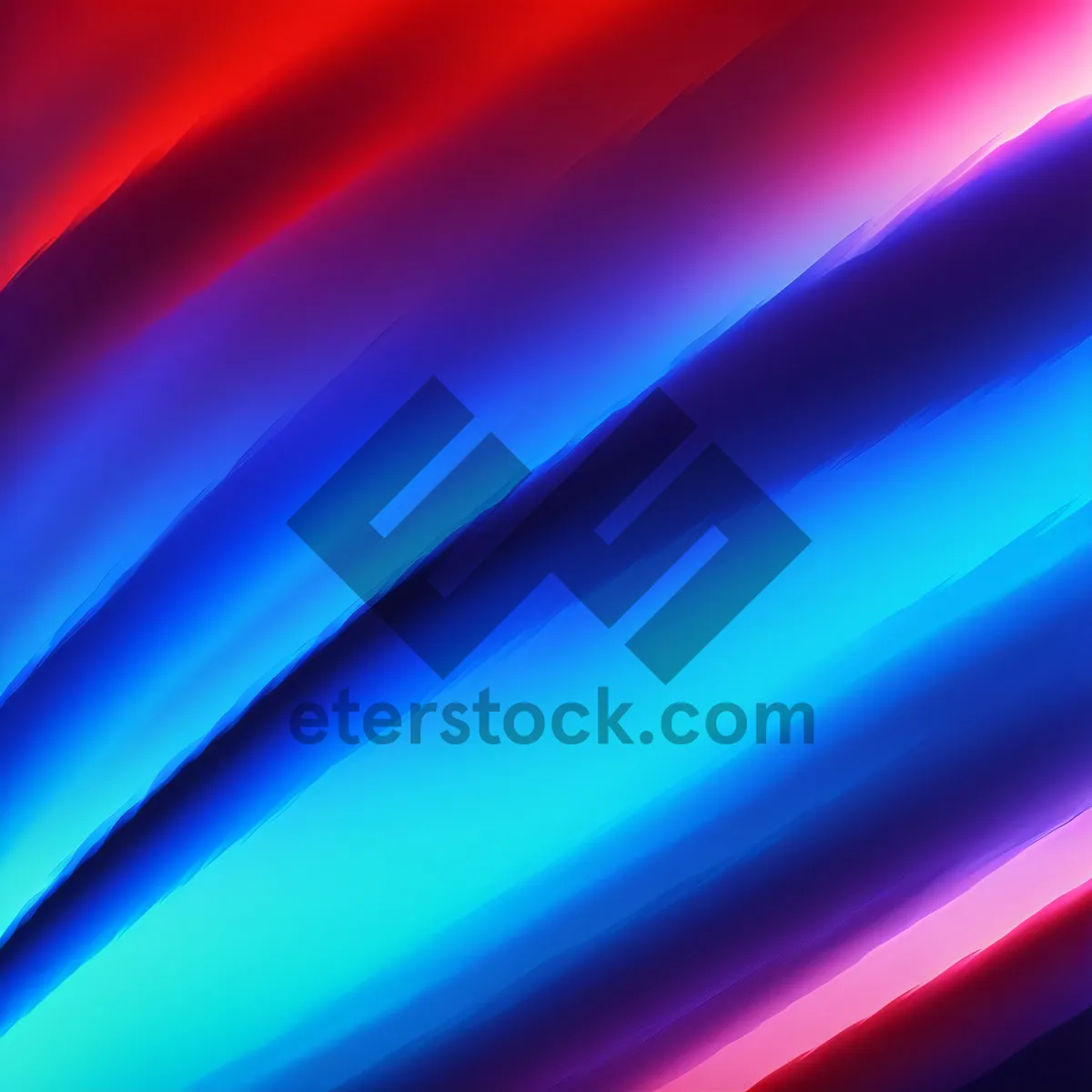 Picture of Futuristic Colorful Blend of Digital Art