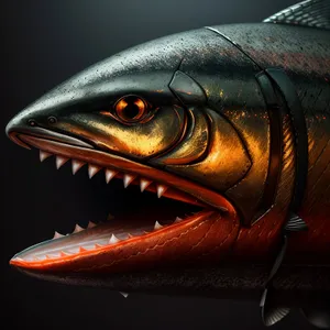 Seafood Medley: Coho Salmon and Tuna Eye