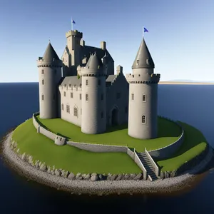 Medieval Castle: Ancient Fortress of History