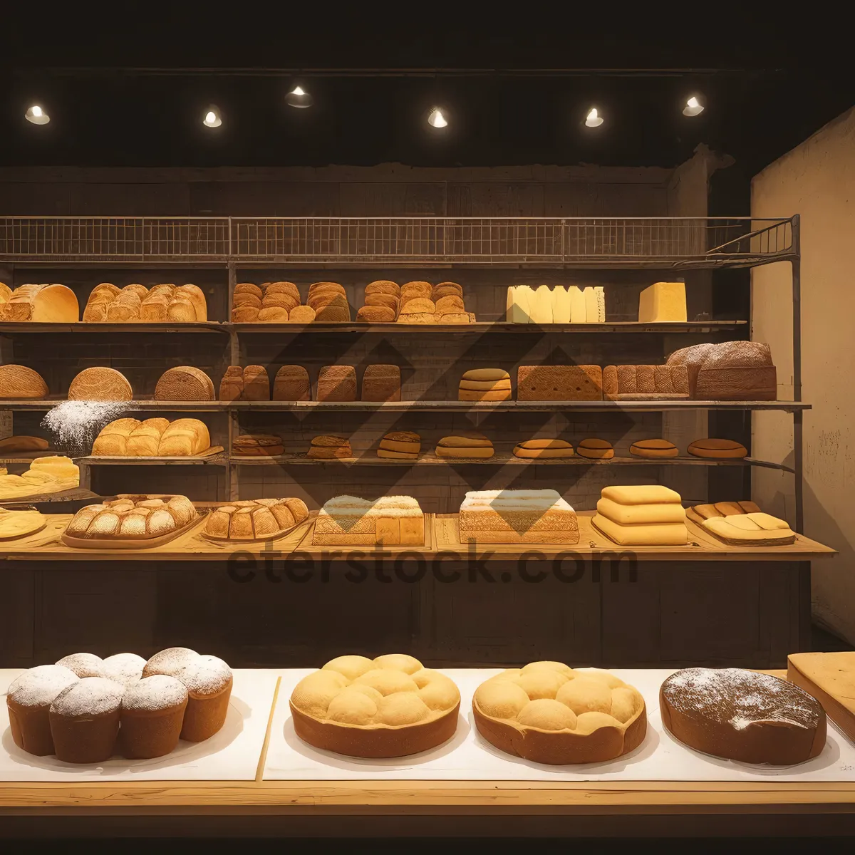 Picture of Bakery Delights: Fresh Breads and Pastries