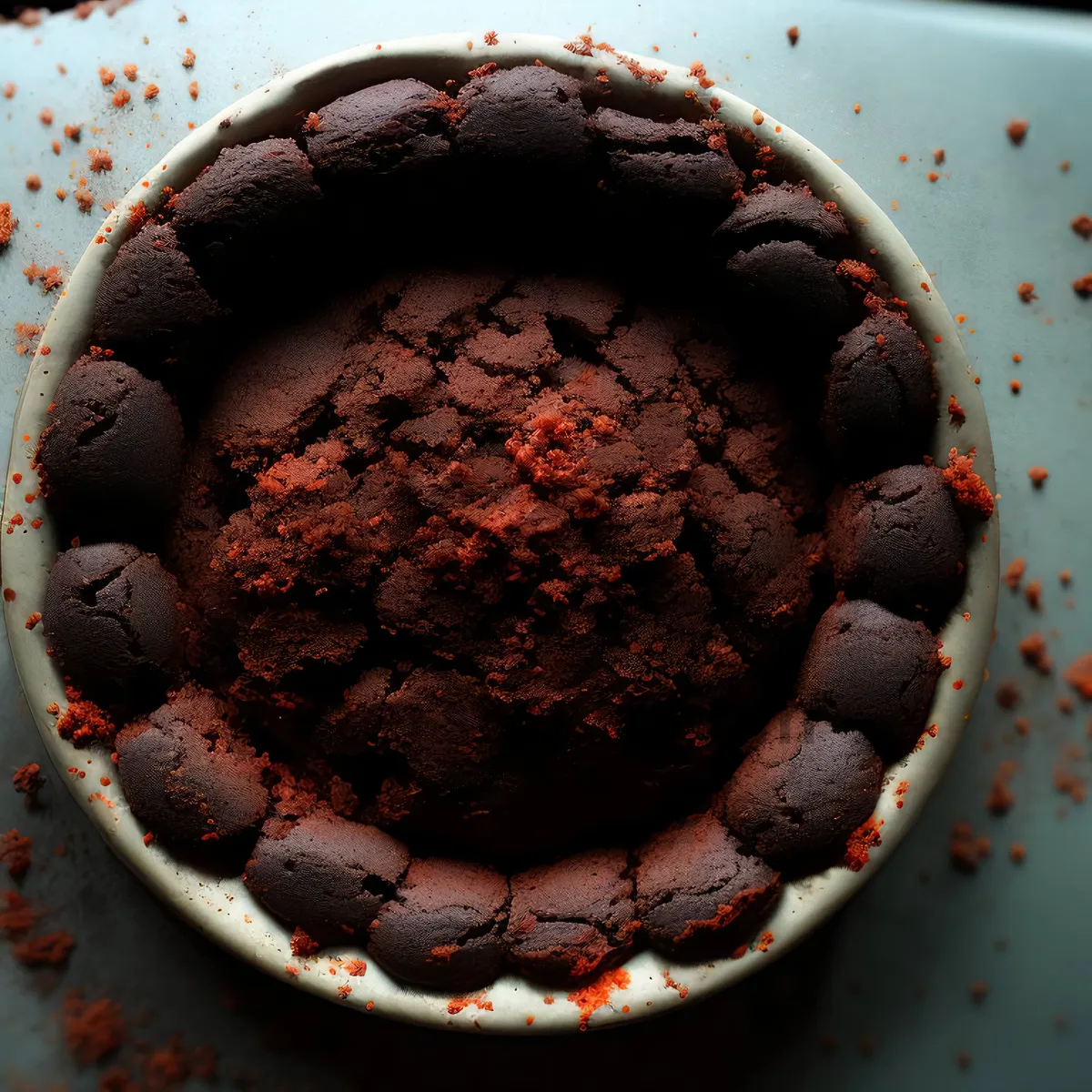 Picture of Delicious Chocolate Beet Dessert with Sauce