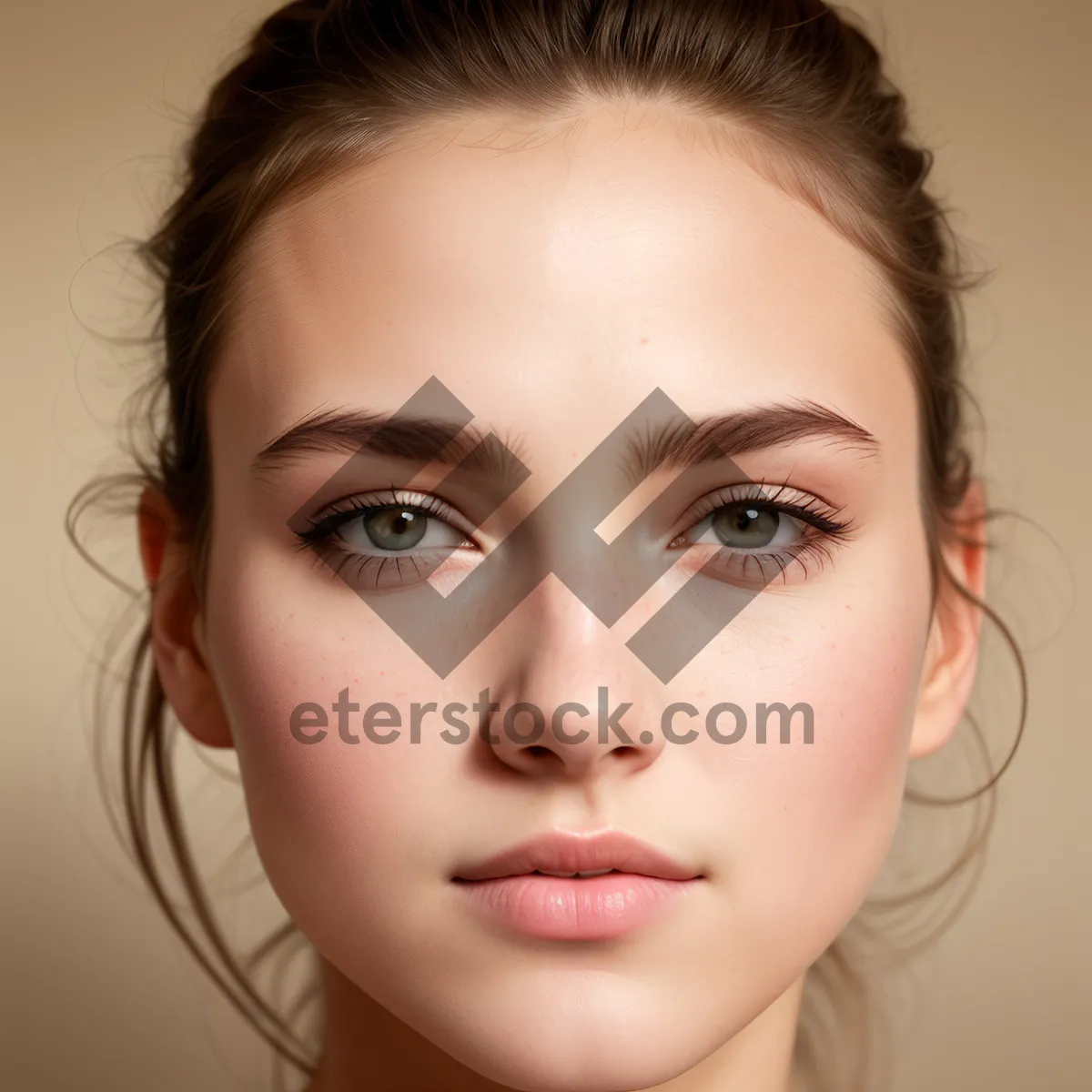 Picture of Seductive Beauty: Captivating Eyes and Radiant Smile