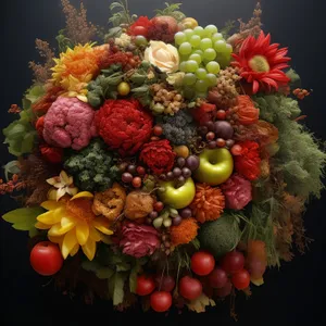 Fresh Berry Bouquet Arrangement for Healthy Diet Option.