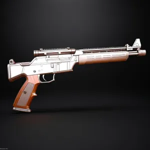 Black Desert Firearm Tool: Metal Handgun Rifle