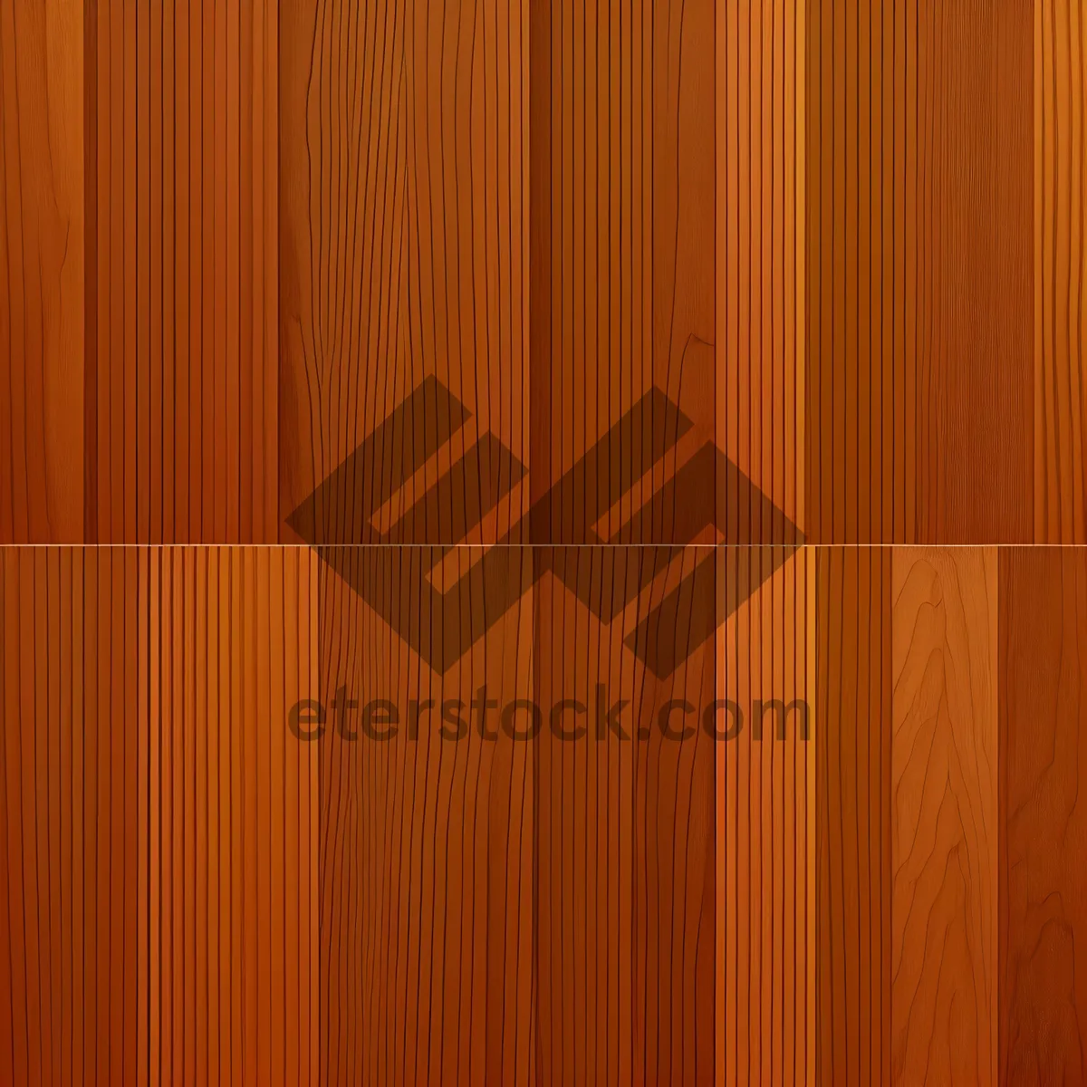 Picture of Vintage Wooden Panel Texture: Brown Pine Wood Grain Design