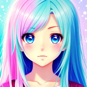 Sorcerer with a Happy Smile: Attractive Cartoon Portrait