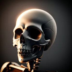 Terrifying Skull: An Eerie Anatomy of Fear