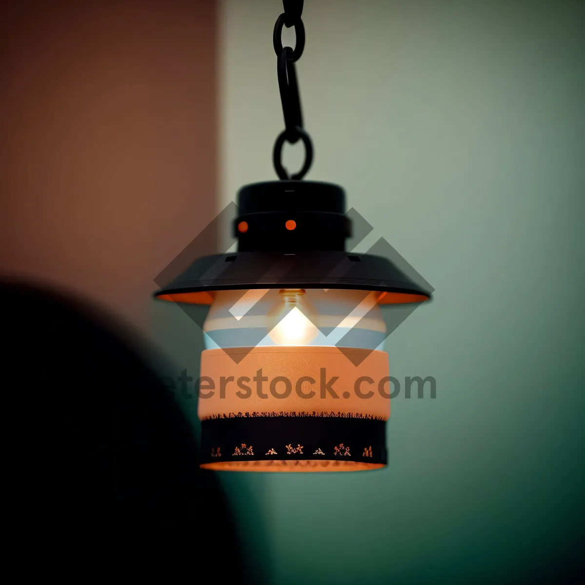 Picture of Shimmering Gold Holiday Bell Decoration