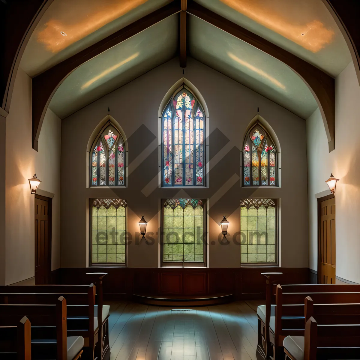 Picture of Anteroom Cathedral: Historic Holy Hall with Ancient Religious Architecture