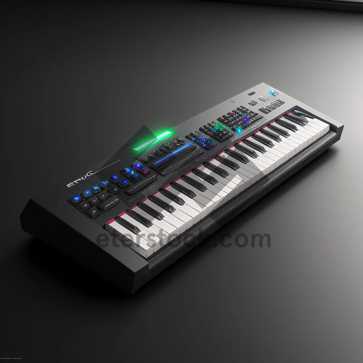 Picture of Synth Keyboard - Musical Equipment for Digital Sequencing