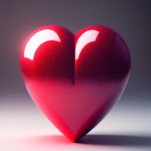 Shiny Heart Symbol - Love Celebration Icon