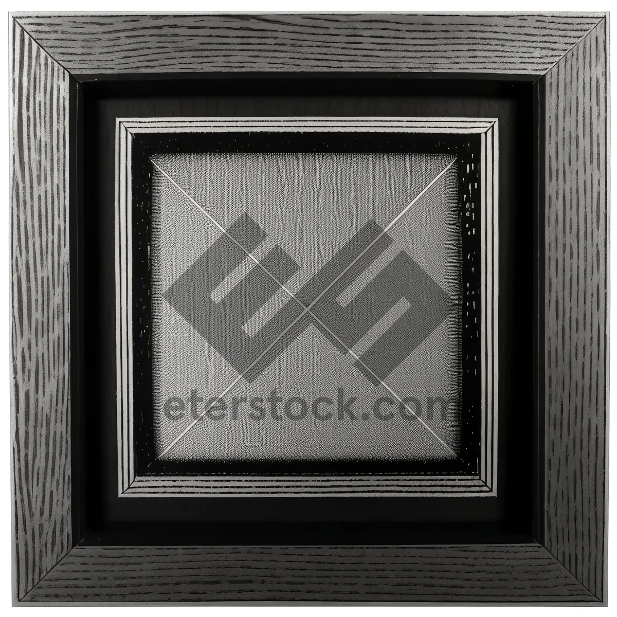 Picture of Vintage Wooden Frame with Empty Space