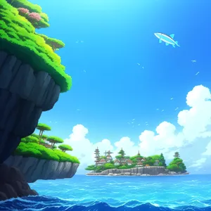 Serenity by the Turquoise Shore