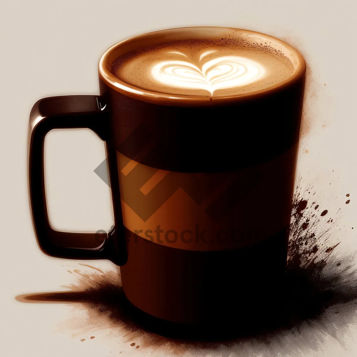 Picture of Dark, Morning Brew in Coffee Mug