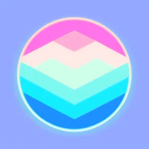 Round Web Icon Set: Shiny Glass Sphere Graphic